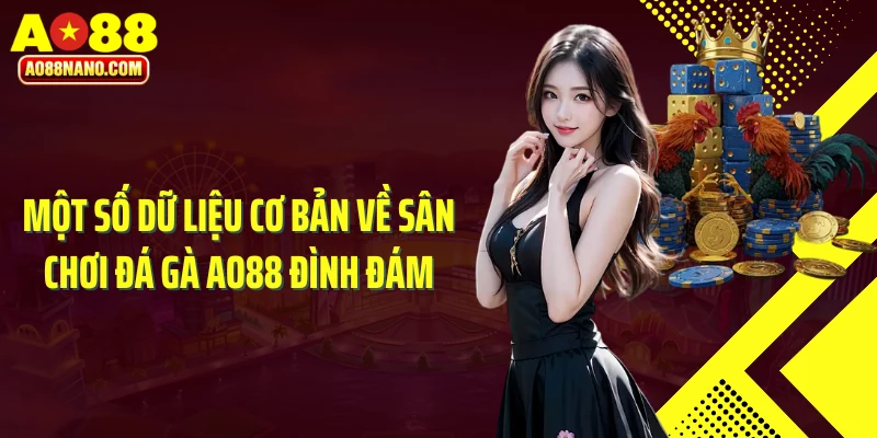 Một số dữ liệu cơ bản về sân chơi đá gà AO88 đình đám